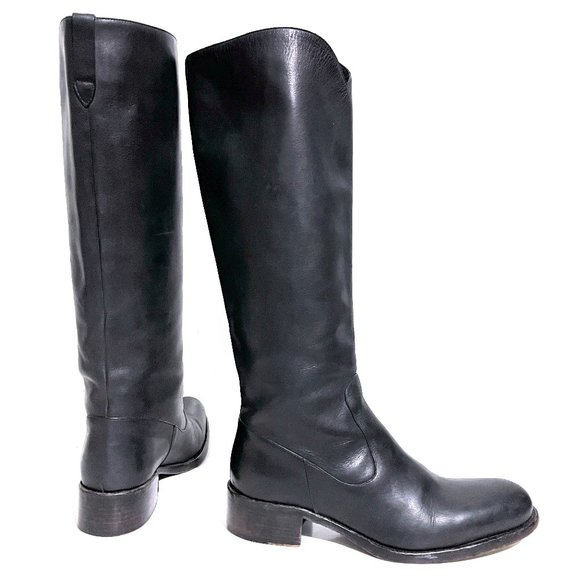Sartore Shoes - SARTORE Paris Made in Italy Leather Riding Boots
